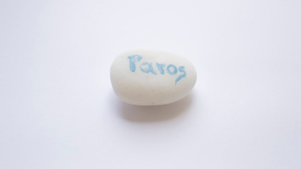 white stone